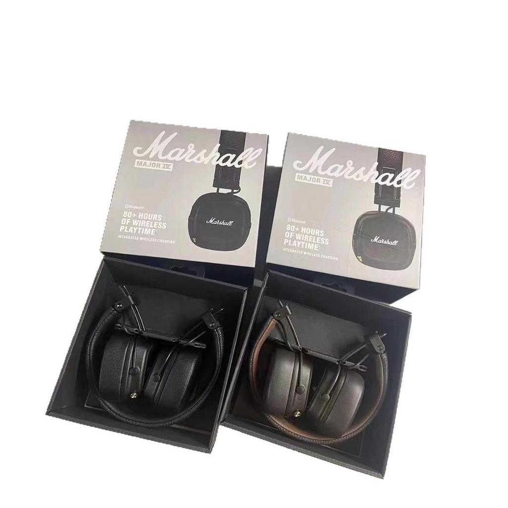 Marshall Major IV 4th Gen Over-Ear Wireless Bluetooth Headphones with Heavy Bass