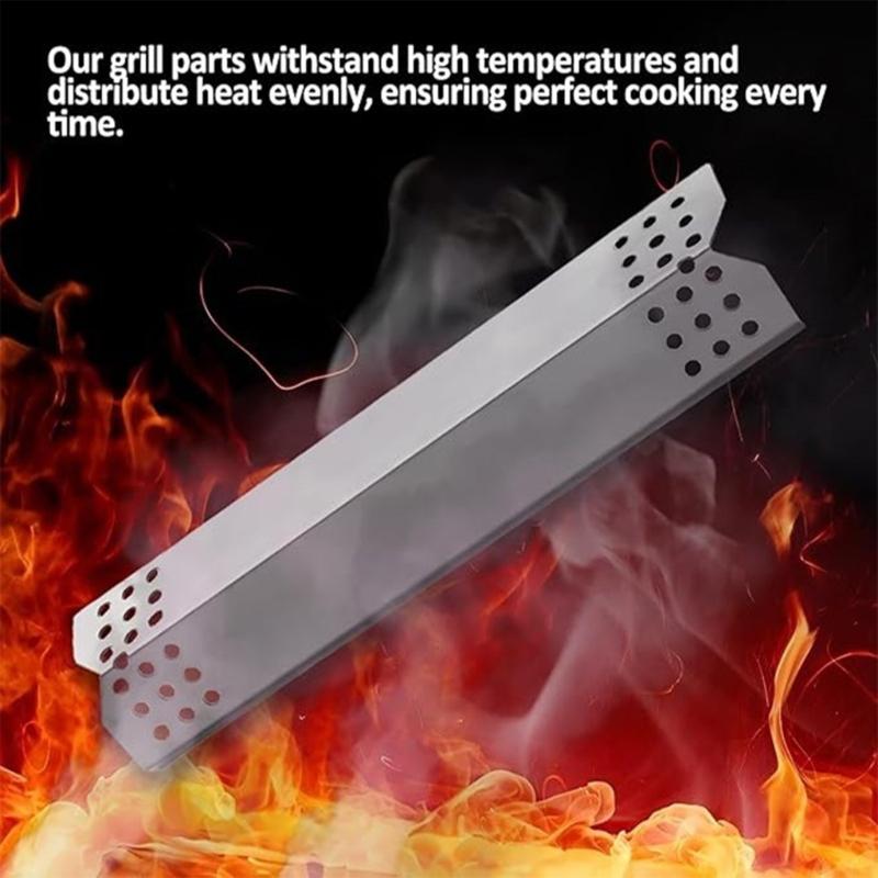 Heavy Duty Heat Plate Shield Tent Replacement For Gas Grilling Burners Cover Protectors Cooking Accessories