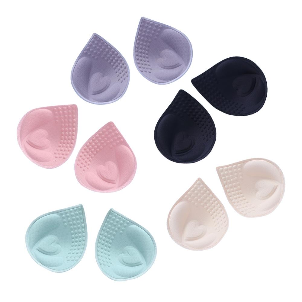 Water Drop Shape Chest Cups Pad Women Clothes Accessories Breast Bra Inserts Bikini Padding Inserts