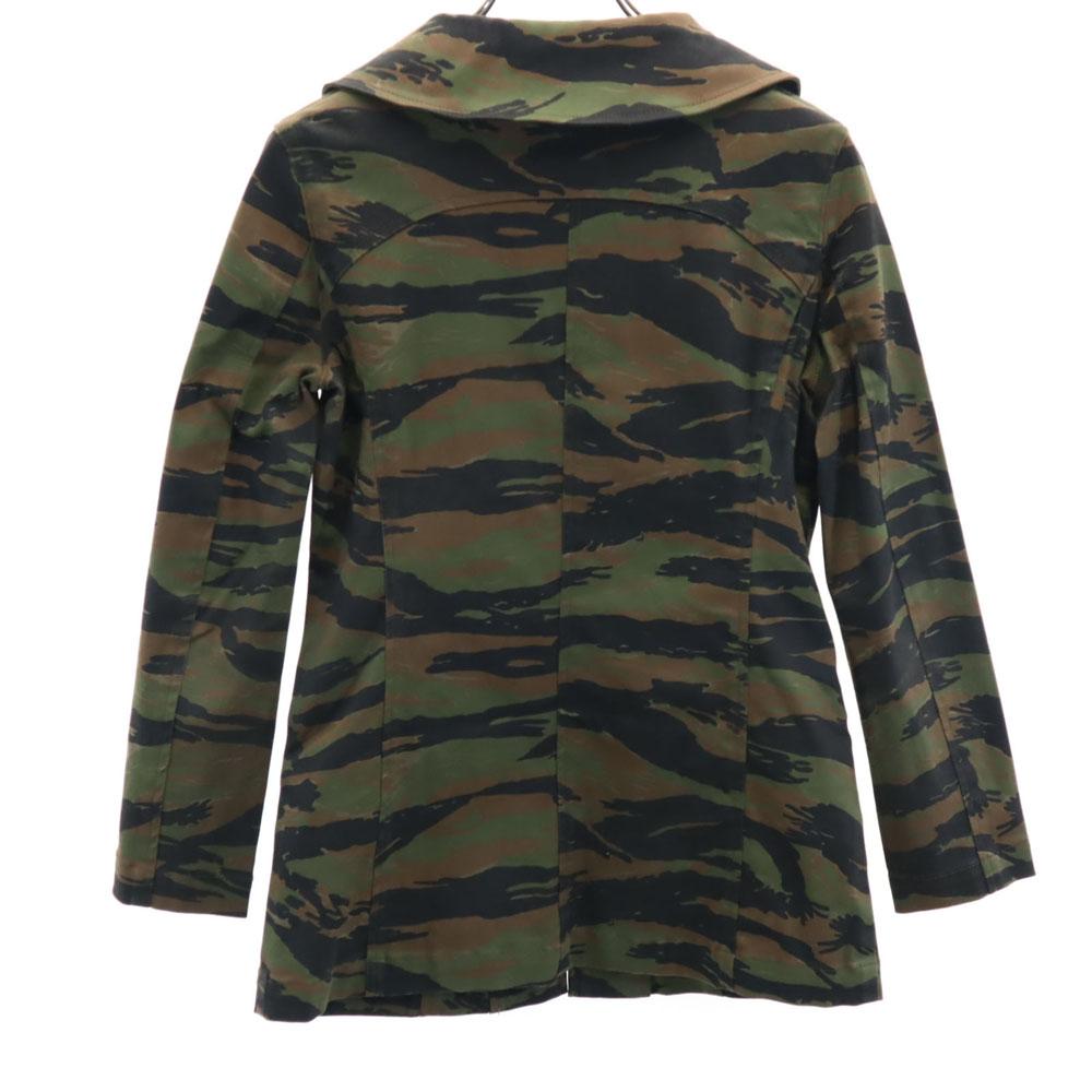 HYSTERIC Made In Japan Camouflage Pattern Military Jacket F Camouflage Women Used