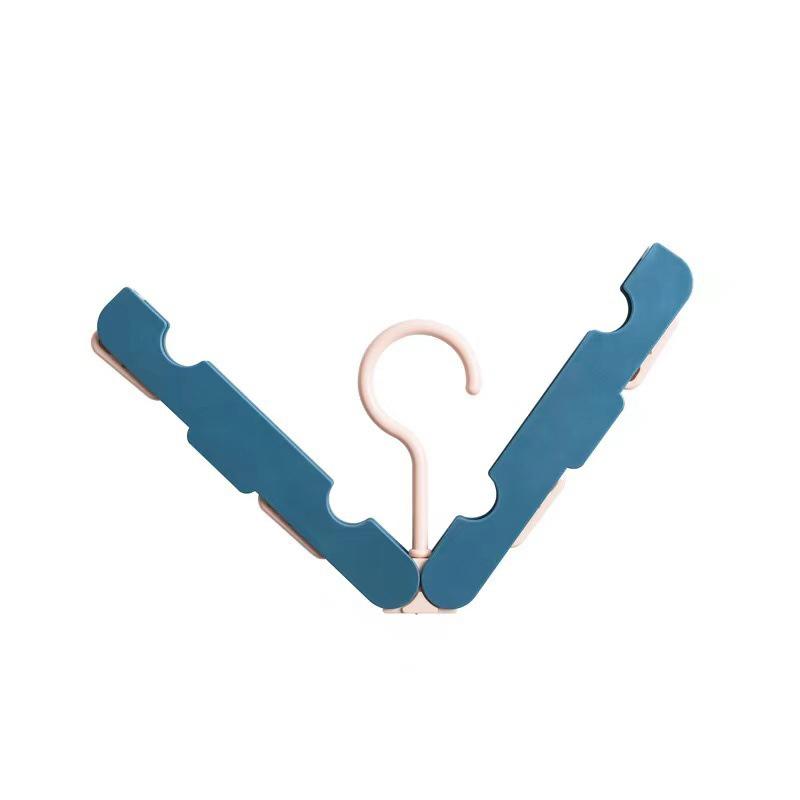 Travel Folding Hanger Portable Mini Hangers Drying Rack For Outdoor Non-Slip Easy Storage Space Saving Storage Organizer