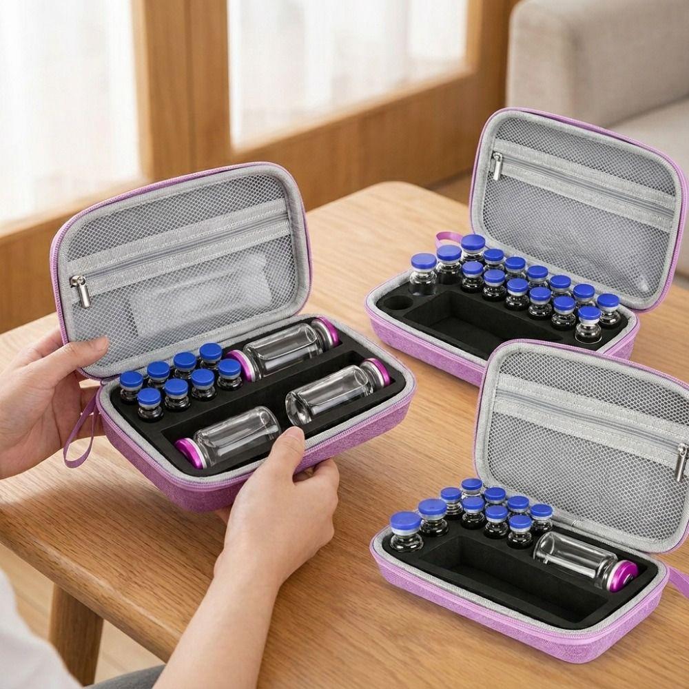 Waterproof Insulin Pen Protective Box Multiple Slots Peptide Storage Case Home Storage