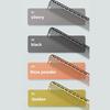 4Pcs Aluminum Hair Combs Set: Long Cutting Comb,Short Styling Comb,Handle Combs,and Tail Comb for Professional Barbers