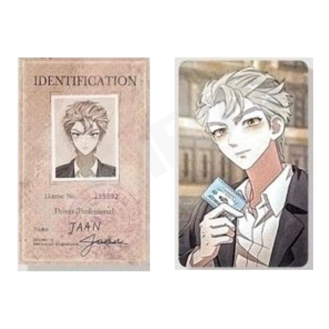 

ENHYPEN DARK MOON MEMORABILIA ALBUM KIT MOON VARGR ver. LUCKY DRAW PHOTO CARD MOON(ID+Chara SET) / JAY