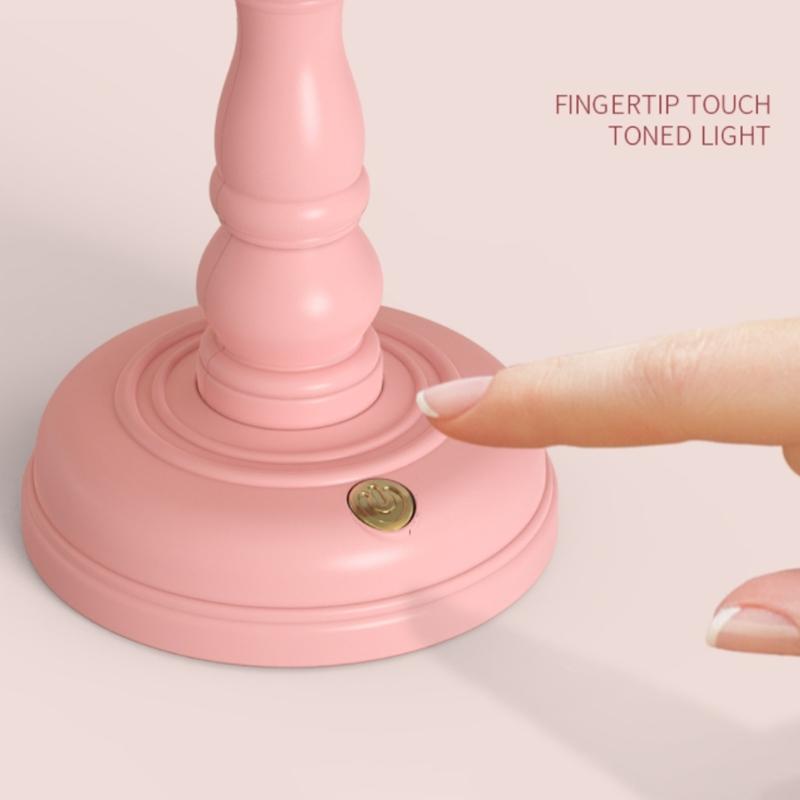 Desk Decor Retro Lamp USB Charging Table Lamp Mini Street Lamps Design Night Lights Touch-Dimmable Bedside Desk Light