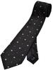 [TAVARAT] [Tavarat] Business Necktie, 100% Silk, Made In Japan, Nishijin-ori Weave, Floral Dot Pattern (Charcoal)