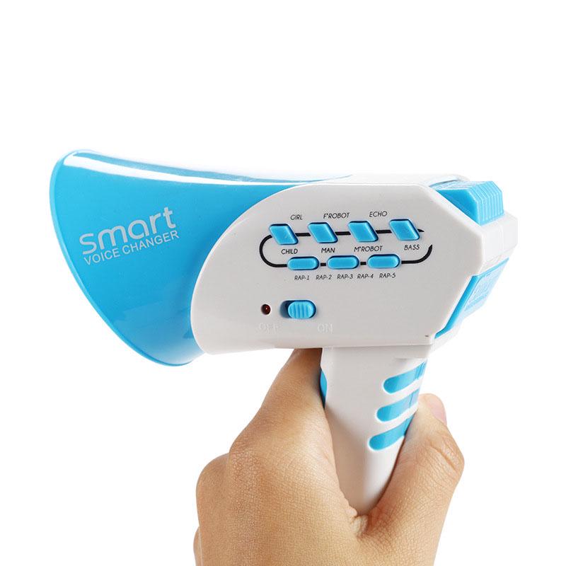 

2025 New Funny Kids Loudspeaker Toy Voice-changing Toys with 7 Different Voice for Children Creative funny variable speakers синий