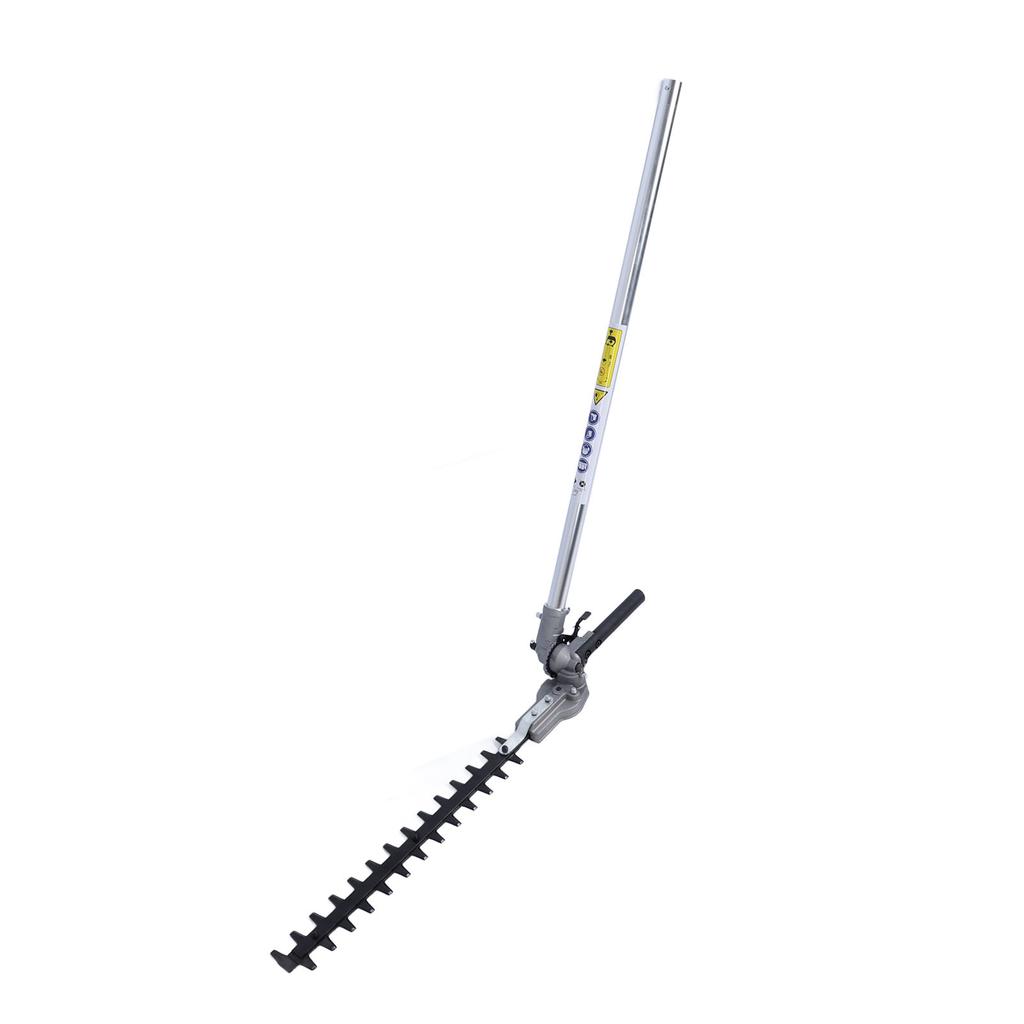 Hedge Trimmer Head High Efficiency Multifunctional   Hedge Trimmer Attachment with Extension Pole for Mowing Grass
