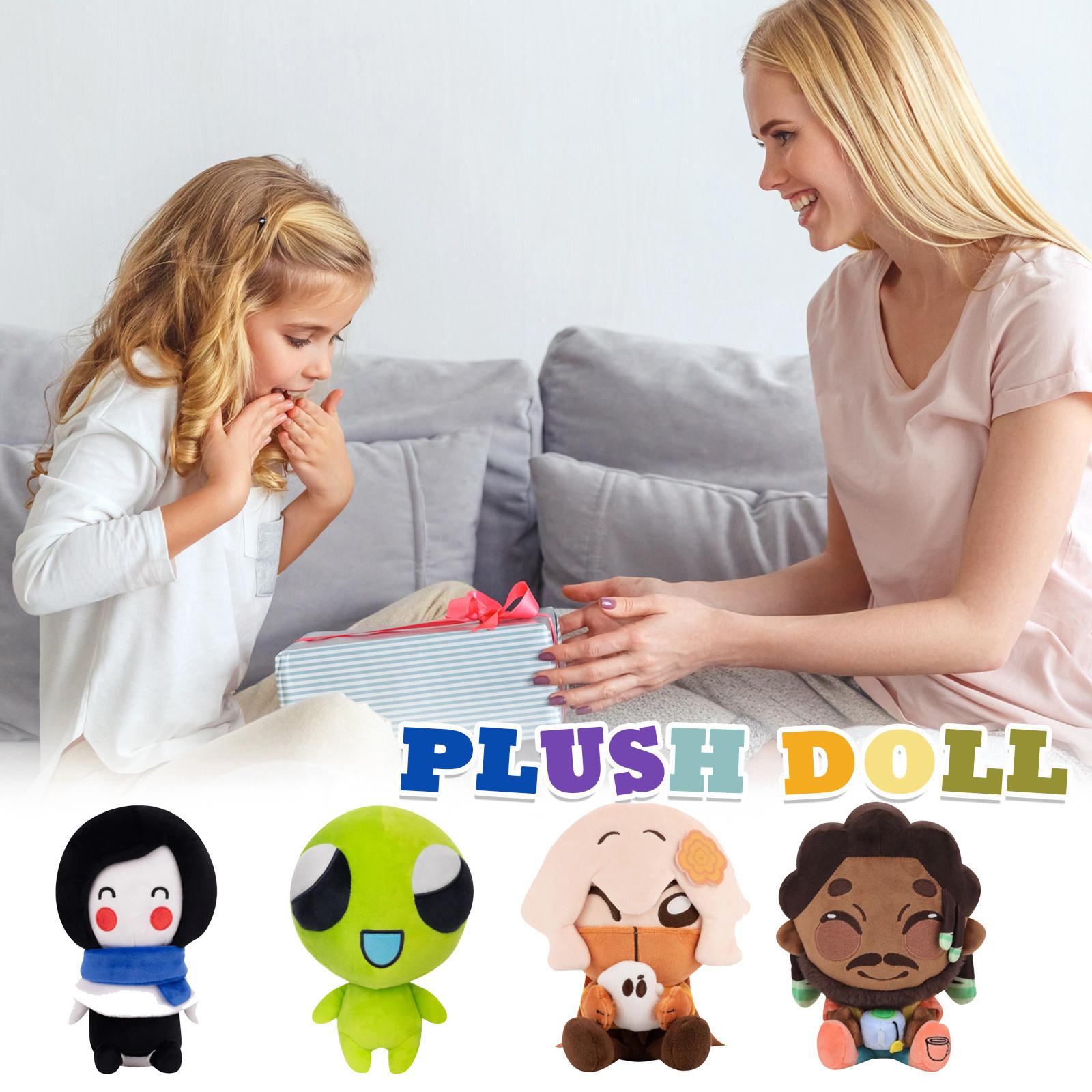 

Плюшевая кукла, Игрушка в подарок, Мультфильм, Детская тряпичная кукла, Детская подарочная подушка One Size