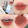 CAPPUVINI Silver Velvet Lip Mud: Moisturizing, Whitening, Long-Lasting Nude Lipstick for Students and Parties.