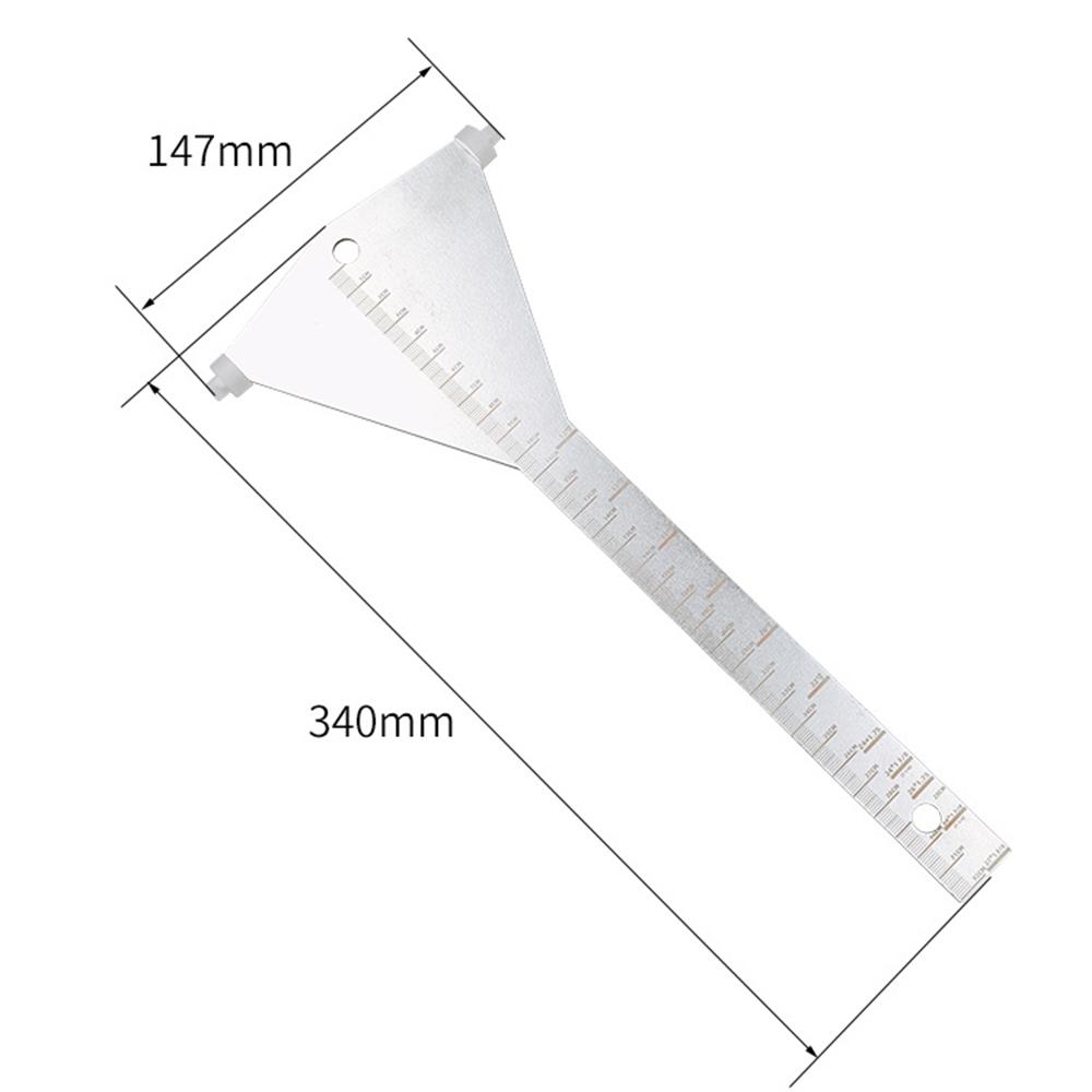 Tuner Adjustment Gauge Correction Tool Circling Table Measuring Tool Tuning Table Calibrator Gauge