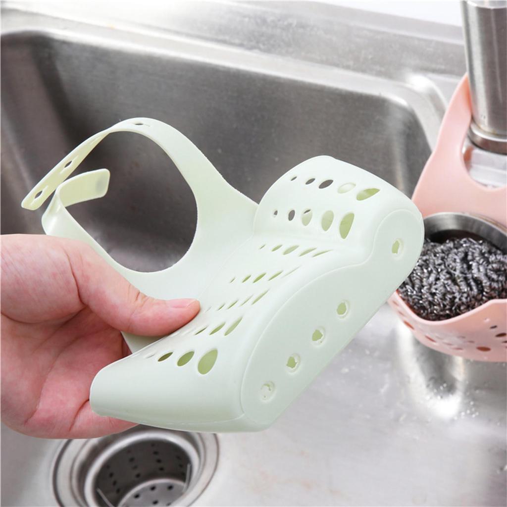 Portable Home Kitchen Hanging Storage Bag Basket Bath Storage Tools Sink Holder
