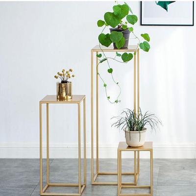 Modern Nordic Wrought Iron Floor Plant Stand: Minimalist Indoor Flower Pot Rack & Balcony Storage Shelf