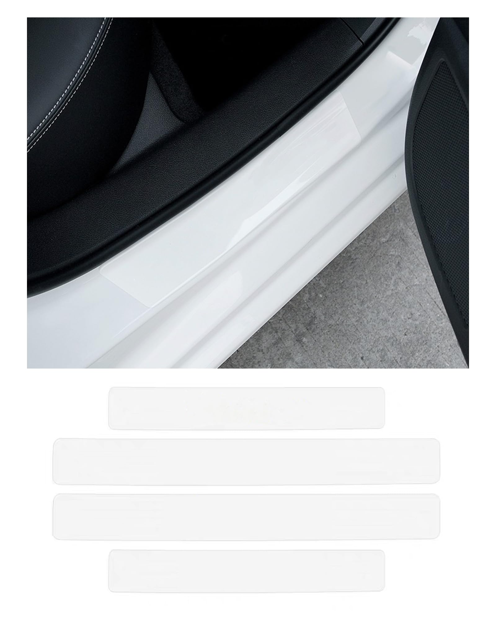 

Car Door Sill Protector Compatible with Fiat Door Pedal Protector, Dobro Maxi, R5.5 ~