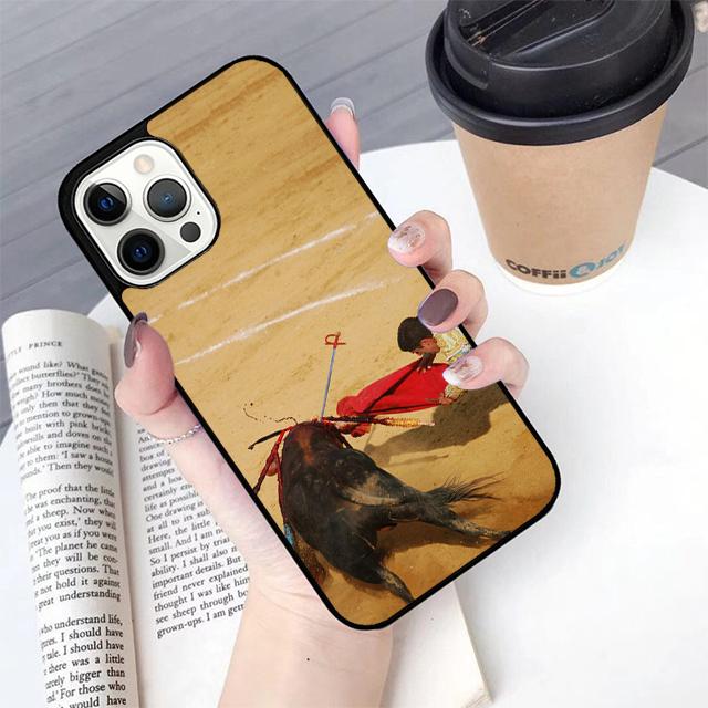 Bullfight Bull Fighter Phone Case For iPhone 17 Air 14 15 16 16e 13 12 Max Cover For Apple 11 Pro Max Plus Coque