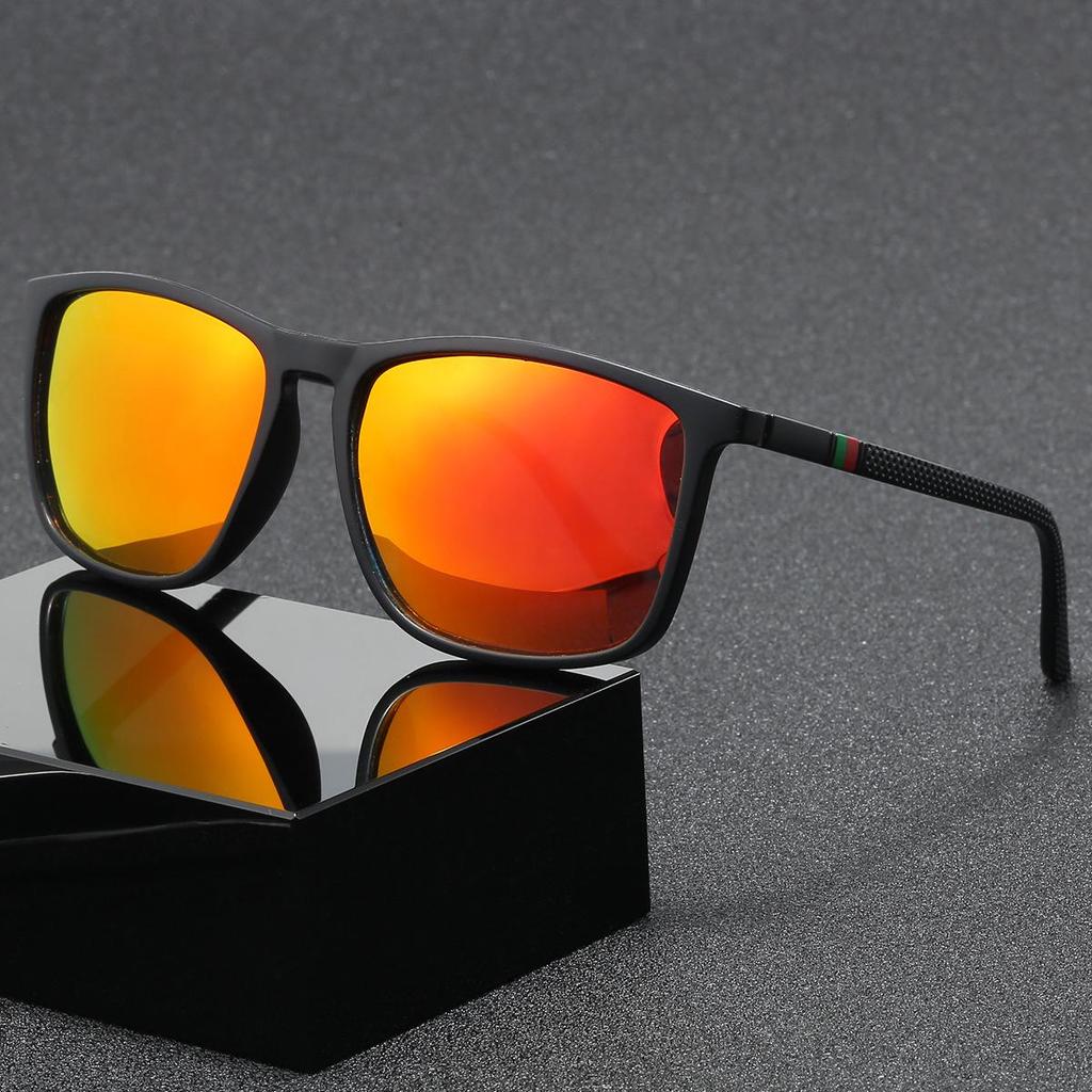 Retro Polarized Anti-UV Driving & Fishing Sunglasses with Fashion Square Frame
