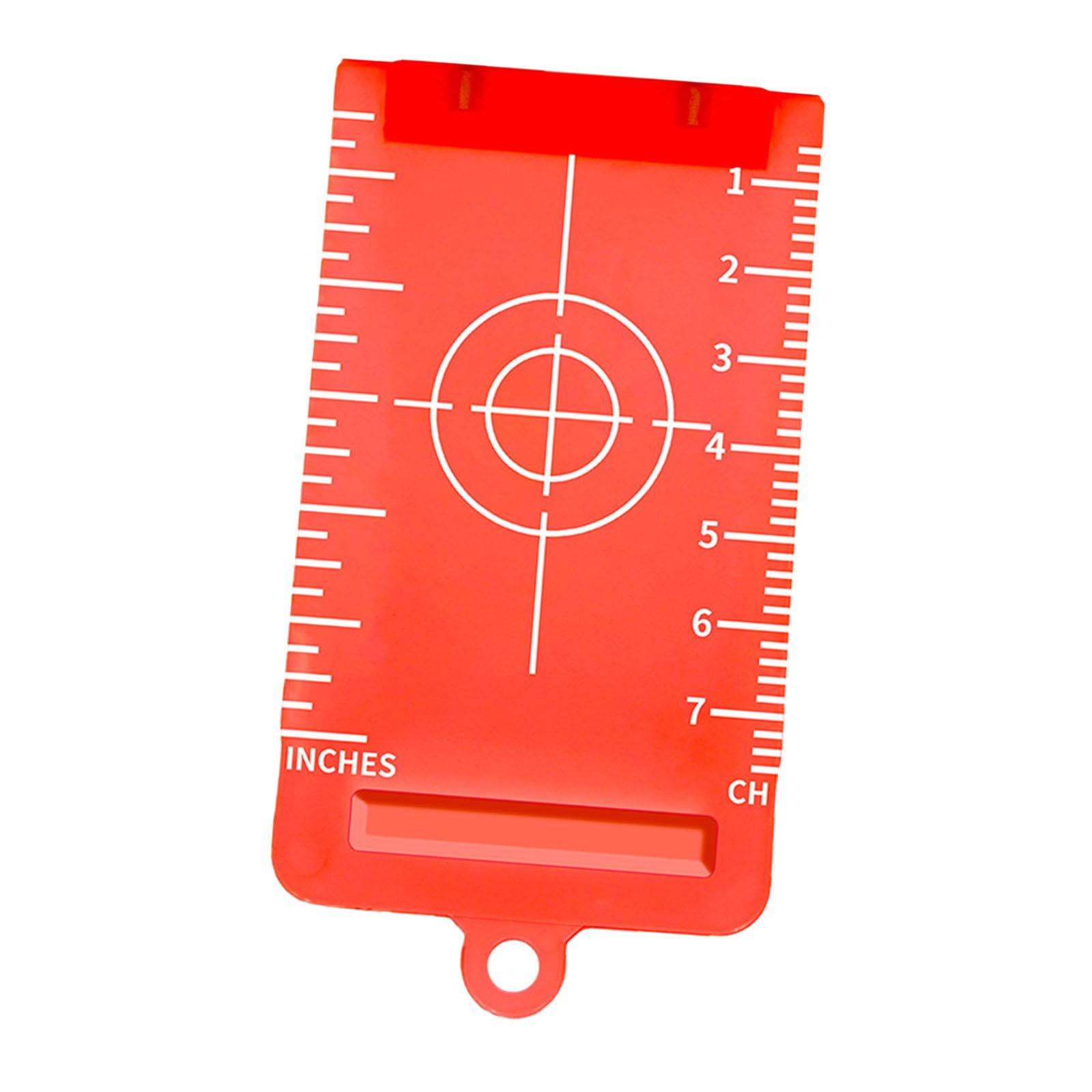 

Premium Reflection Target Plate Reusable Level Board Practical Measuring Tool for Home Renovation and Woodwork червоний