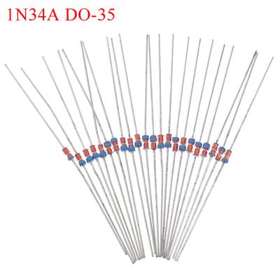 20 Stücke 1N34A Do-35 Germanium Detektor Diode Am/FM Kristall Radio Tv