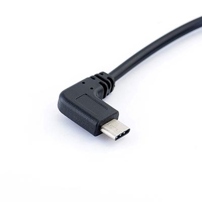 Winkelstecker 90 Grad Micro USB auf Typ-C Kabel Konverter Otg Adapter Datenkabel
