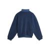 Adidas Originals Trefoil X Blondey Collab Striped Stand Collar Pullover Sweatshirt Men Tops Blue GS9267