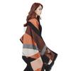 Herbst und Winter neuer doppelseitiger Schal Mehrzweck Damen warmer Imitat-Kaschmirschal Stola vielseitig verdickt