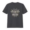 HIM Band Heartagram Schwarzes T-Shirt 100% Baumwolle Mode Oberteil Vintage Gewaschen Dehnbar Vielseitiges Oberteil Für den Alltag Streetwear