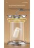 Insulated Glass Liner Thermos Flask - Large Capacity Kettle for Kitchen and Living Room.