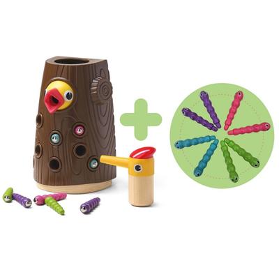 Ağaçkakanları beslemek - 8 ek larva Top Bright, 1 adet, Kore bebek ürünleri