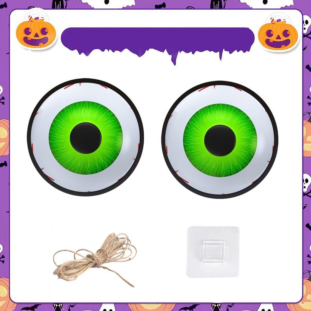 Round Giant Hanging Eyeball Home Decor LED Eyeball Creative Halloween Eyeball Halloween Party