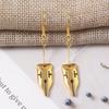 Bizarre Jojos Adventure Alloy Earrings With Electroplated Finish For Cosplay