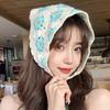 Fashion Knitted Headscarf Outing Ins Sweet and Cute Style Handmade Knitted Hairband Women's Hair Accessories Triangle Hair Scarf