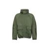 Herren Originals Ww Kapuzenjacke Sport Stickerei Logo Cargotaschen Unifarben Kapuzenjacke Armeegrün HM8017