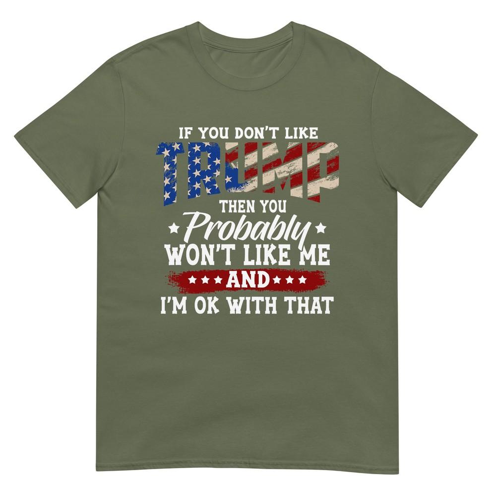 Trump 2024 American Flag 4th Of July Trump 2024 Tshirt