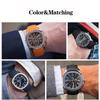 Hochwertiges Weiches Gummi-Uhrenarmband Aquanaut Passend Für Patek Philippe Silikon 5164A 5167A 5168A Faltschließe Uhrenarmband 21mm