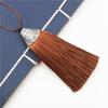 Pure Handmade Fish Mouth Tassel Ear Bag Hanging Keychain Special Alloy Metal Hat Tassel Ear Pendant Pendant
