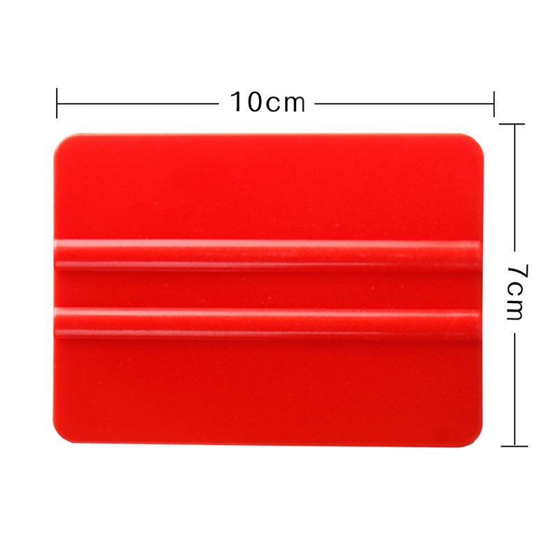 Anti-Scratch Car Film Scraper & Installation Tool with Cloth Sticker