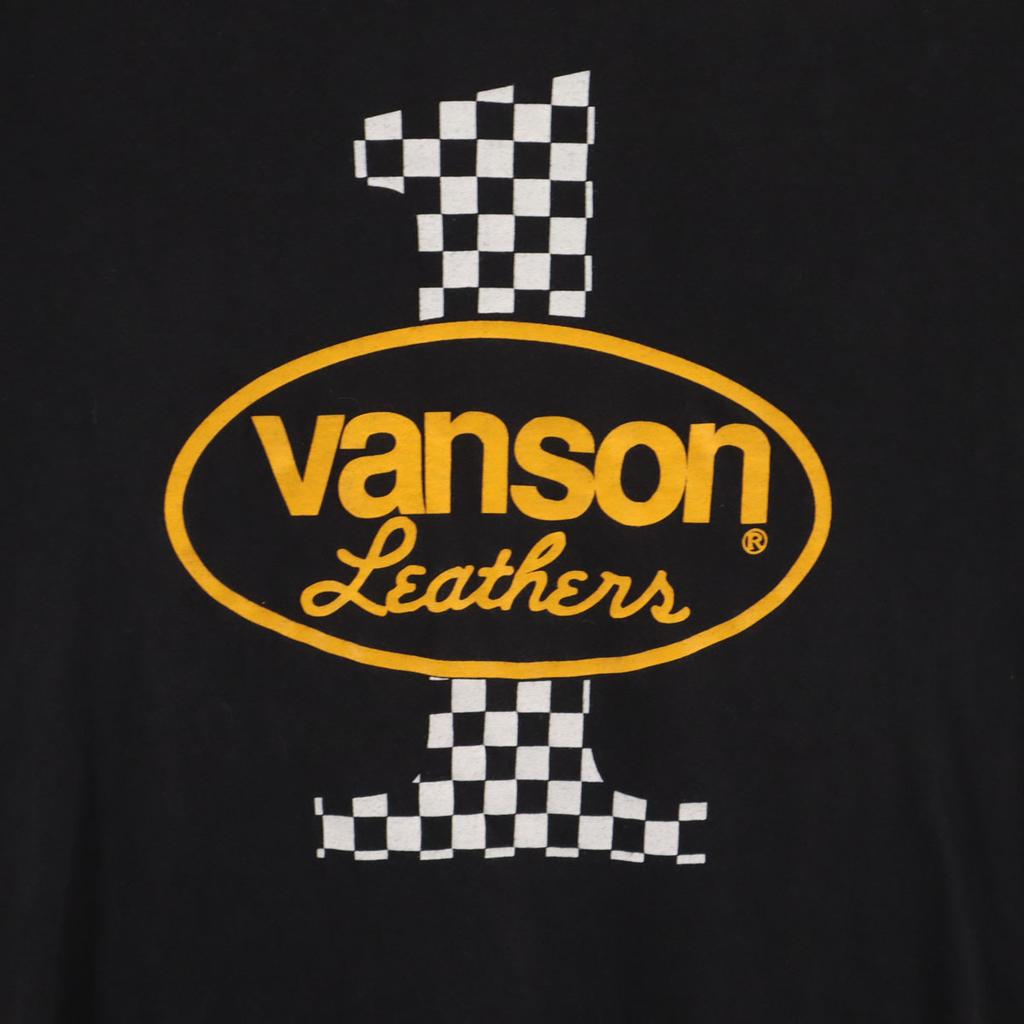 VANSON Made In USA Long Sleeve T-shirt S Black Men's Used