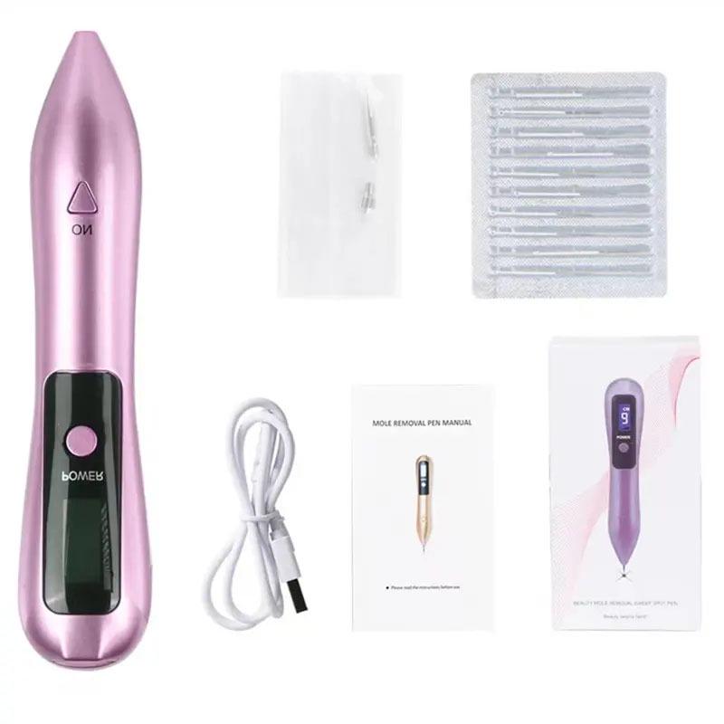 Portable Rechargeable Magic Blue Light Plasma Beauty Pen, 9 Levels