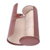 Watch Roll Case   PU Leather 3 Slots Watch Travel Case for Bracelets Jewelry Brown