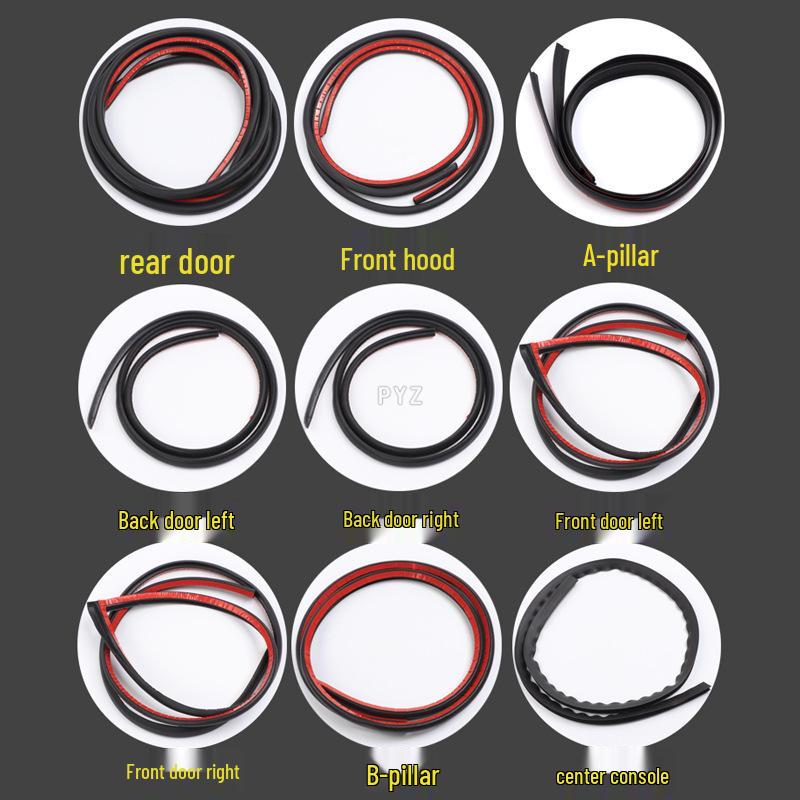 Baojun 310W Full Car Sealing Strip Noise-Reducing Rubber Accessories