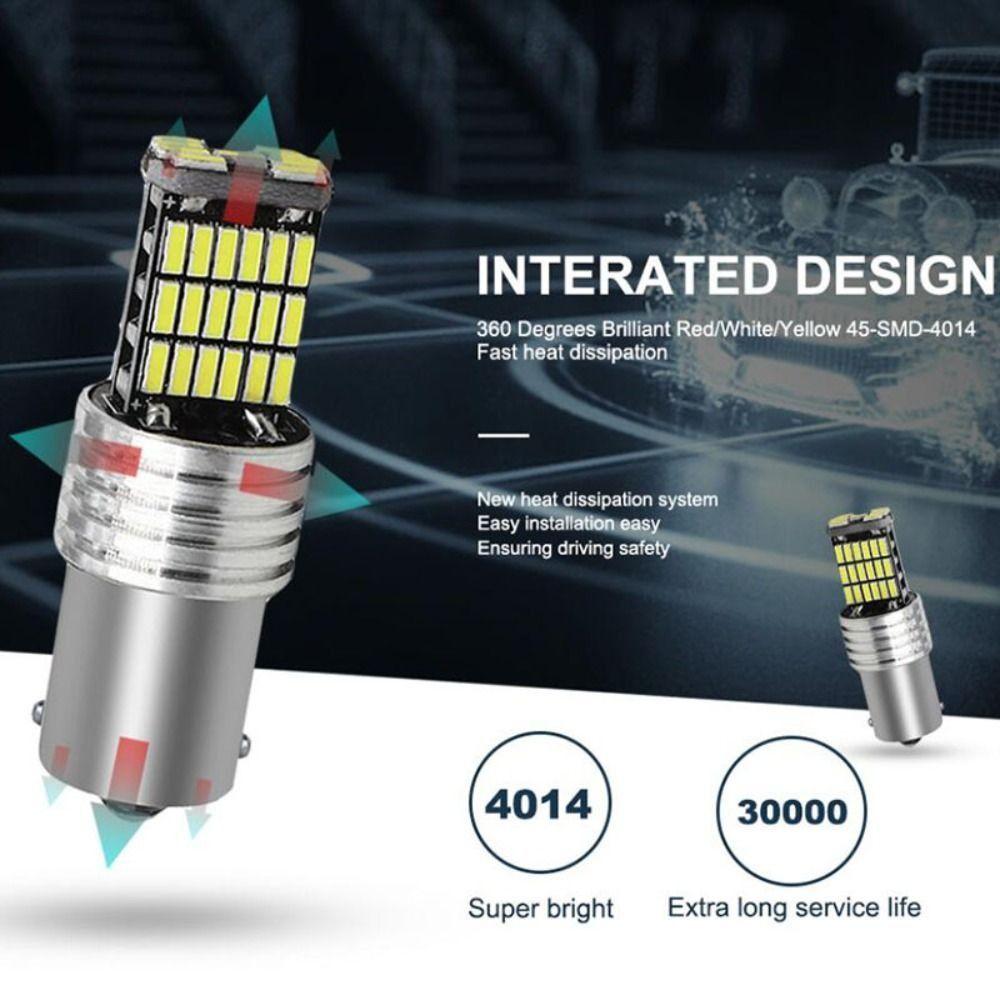 

2PCS 1157 Turn Signal Light BA15S Car LED Bulb Low Current LED Car Turn Signal Vehicle Circuits