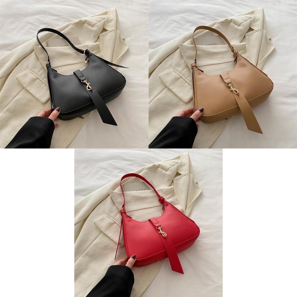 Fashionable French Style Shoulder Bag 2024 Spring Summer Trendy Simple One-shoulder Crossbody Bag For Women