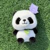 Table Companion Doll Panda Doll Small Ornament Cute Corgi Plush Toy Doll Children'S Birthday Gift Female