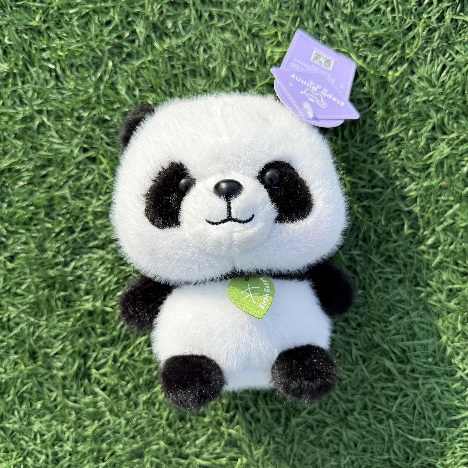 

Table Companion Doll Panda Doll Small Ornament Cute Corgi Plush Toy Doll Children S Birthday Gift Female Sitting Height 15cm