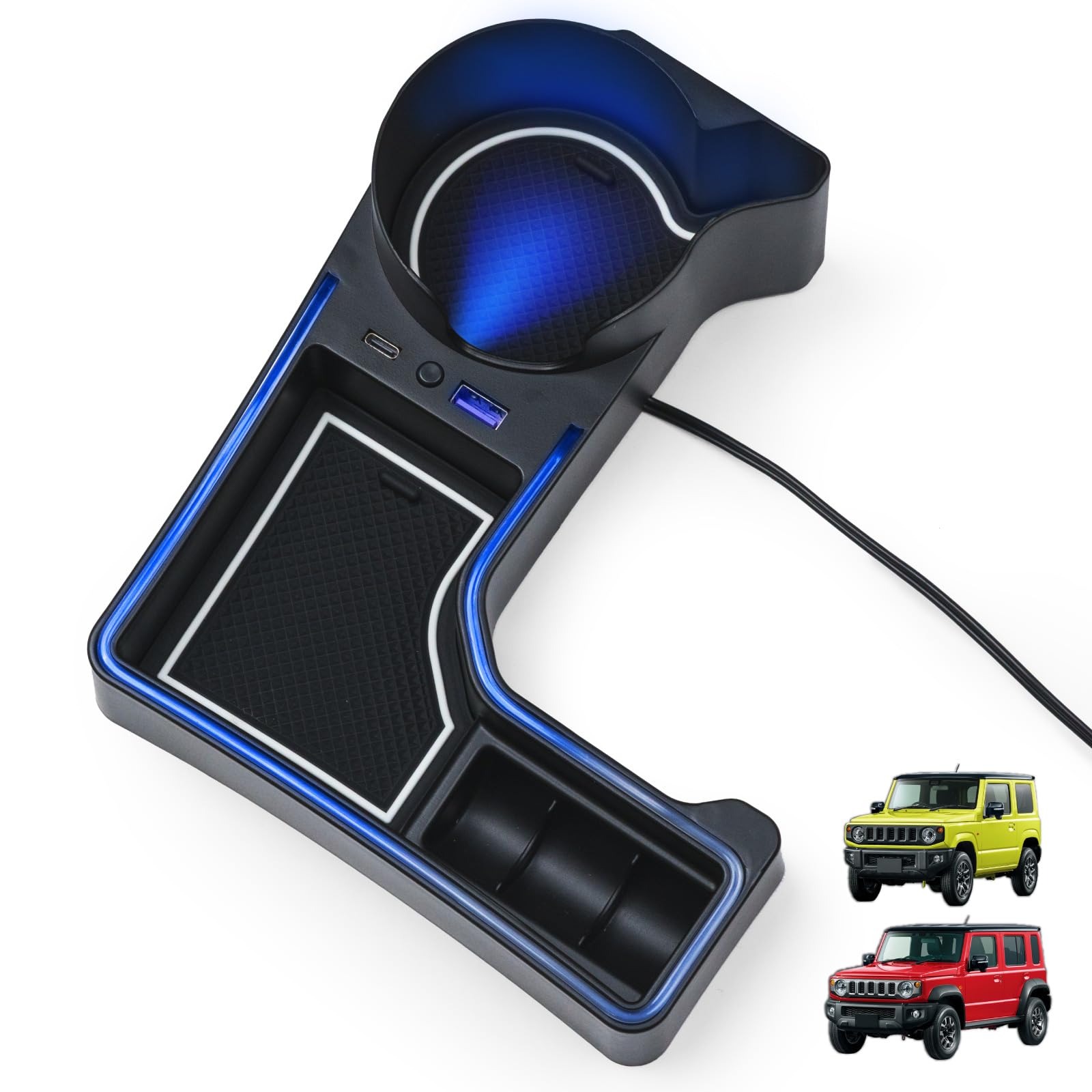 

Механик Craftworks Jimny Подстаканник Jimny Sierra Nomad USB Удлинитель Подстаканник для Совместимых CRAFTWORKS JB64 JB74 JC74 [Автомобильный под надзором]