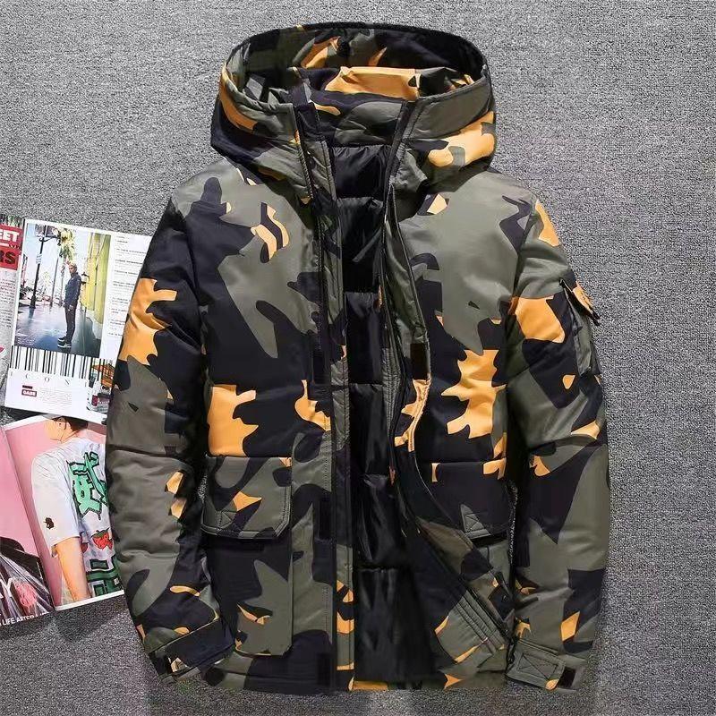 Herren Wattiert Kapuzen Herren Wattierte Mäntel Jugend Herren Daunenjacke Parkas Günstige Kleidung Winter Jugendlicher Mantel