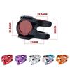 35mm Purple Silver Red Orange Short Bike Stem 31 8mm Aluminum Handlebar Fork Stem for Mountain Bike 31.8 Clamp Bicycle Bridge