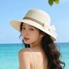 Straw hat women's summer seaside sunshade sunscreen hat big brim new sun hat