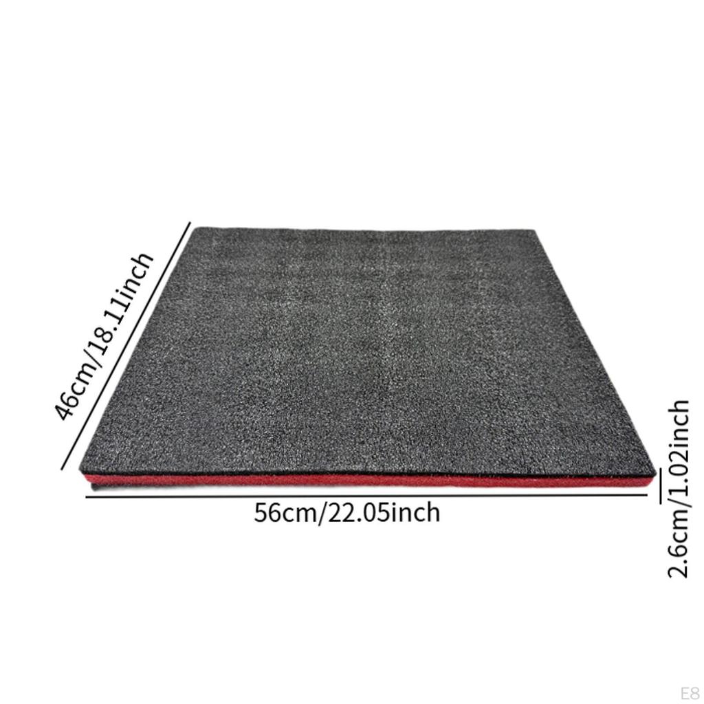 Foam Inserts for Cases Polyurethane Sheet Cuttable Tool Shadow Insert Padding Camera