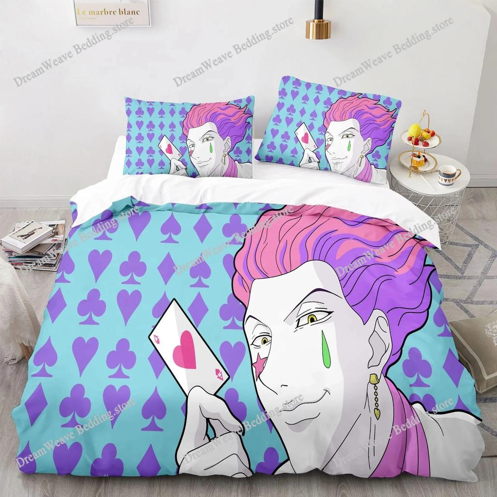 3D Print Duvet Cover Hunter×Hunter Pattern Quilt Covers For Children Single Twin Queen King Bedding Set Home Textile Luxury Gift